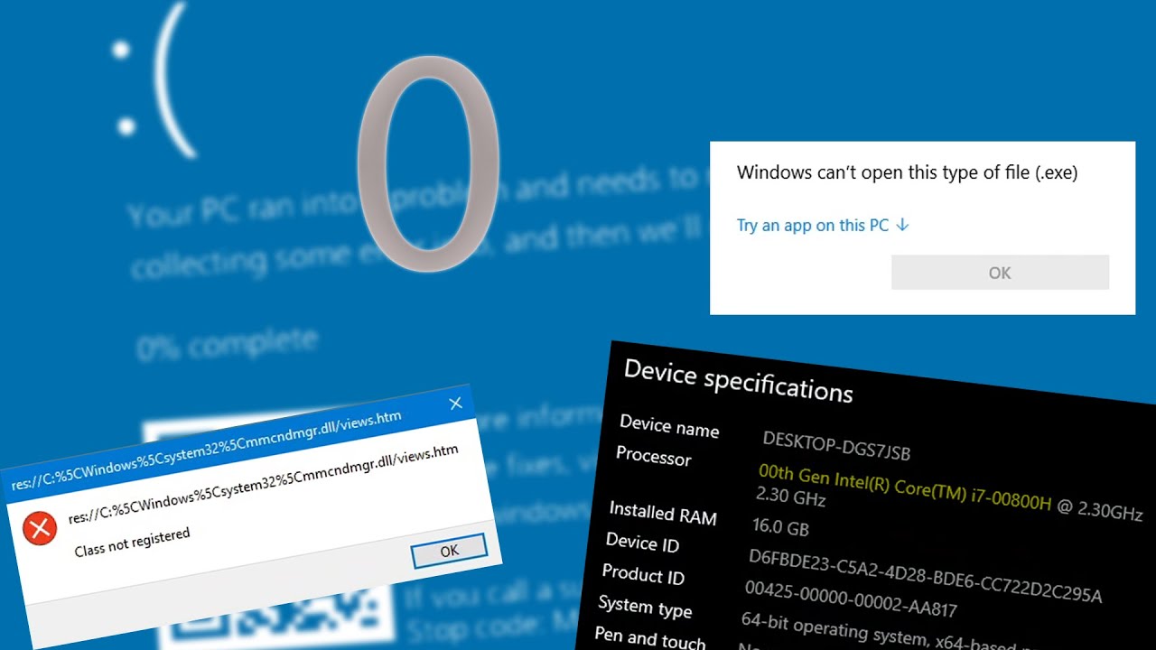 Windows 10'da tüm kayıt defteri değerlerini 0 olarak ayarlarsanız ne olur? - YouTube