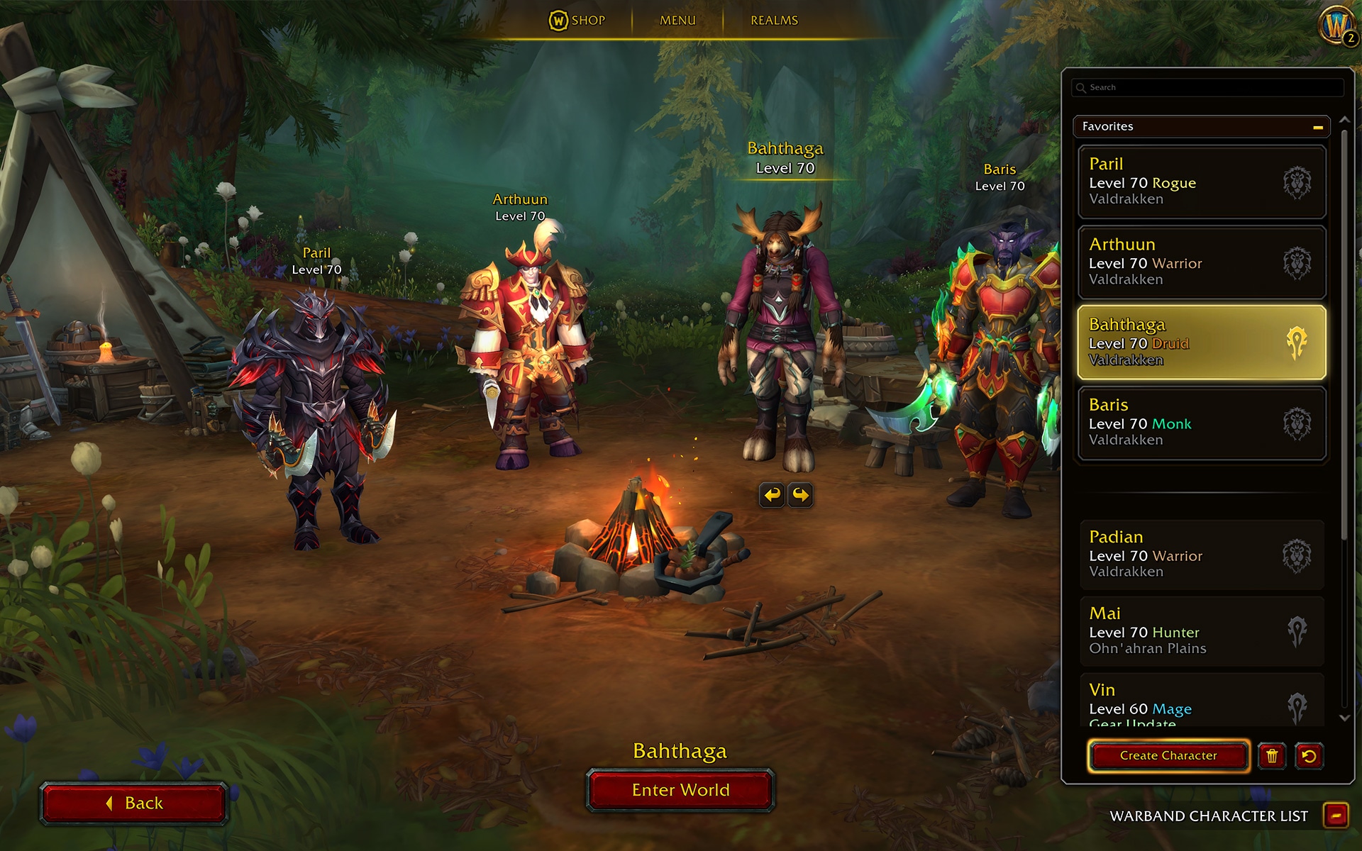 World of Warcraft: The War Within Genişleme öncesi yama tanıtım ekran görüntüsü