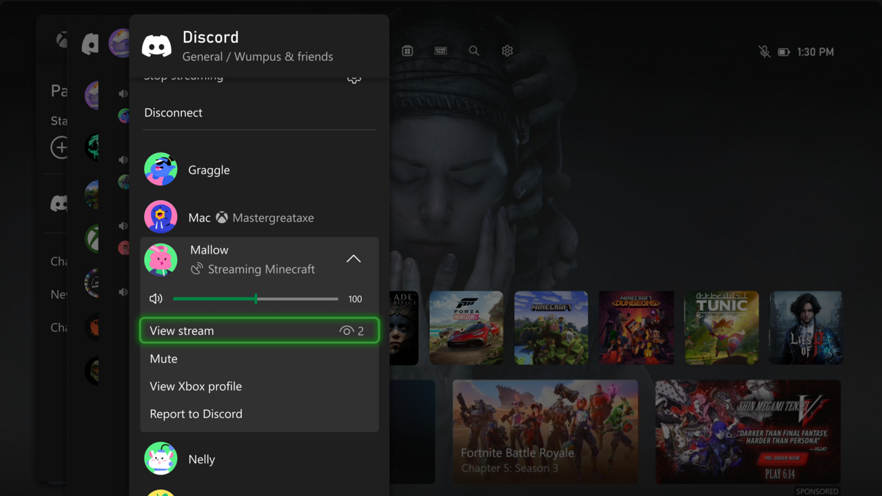 Xbox, Arkadaşlarınızın Discord Yayınlarını İzleme Özelliğini Test Ediyor