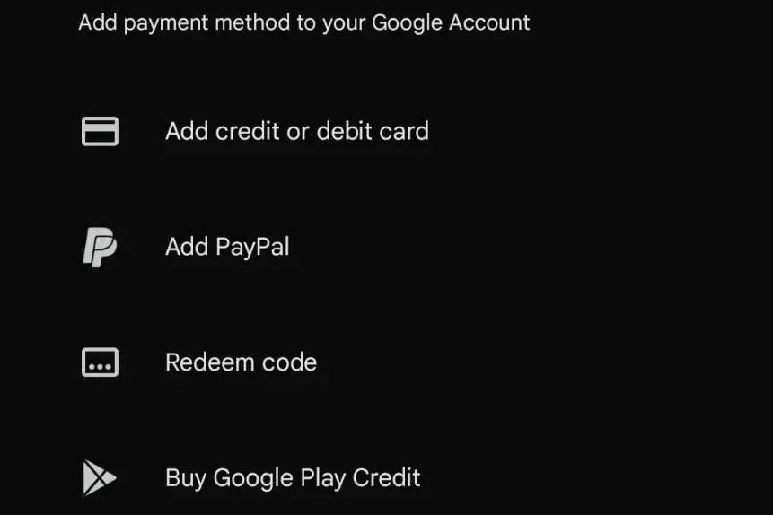 Yeni Cash App seçeneği kullanıma sunulduğunda burada görünecek - Yakında Google Play Store'da Cash App ile ödeme yapabileceksiniz