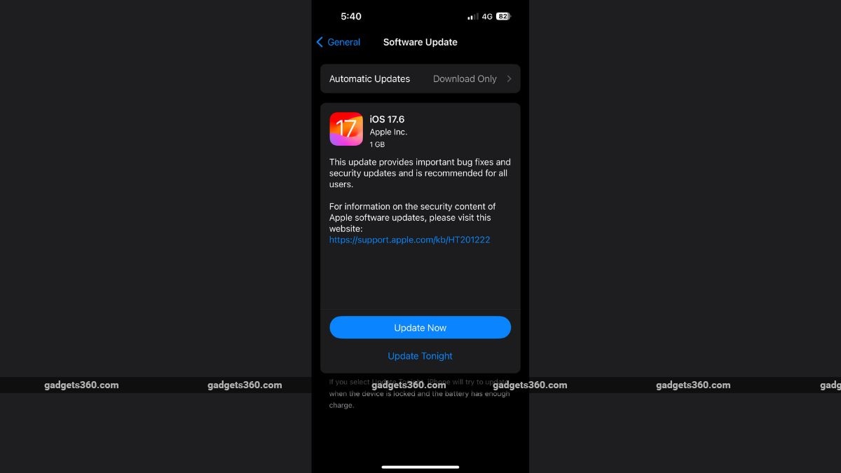 ios 17 6 ​​güncellemesi iOS 17.6 Güncellemesi Artık iPhone'da İndirilebilir