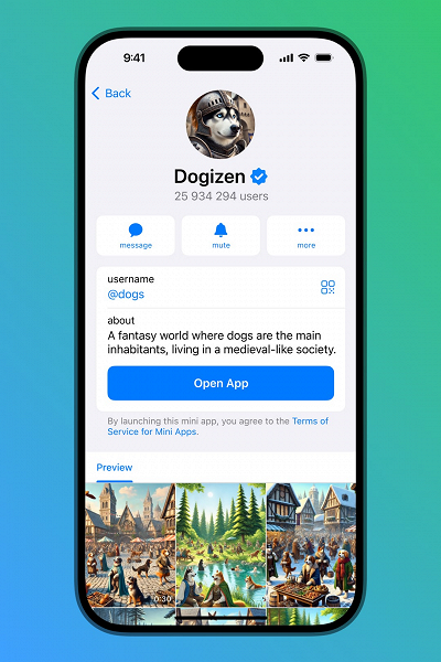 Telegram'ın büyük güncellemesi: yerleşik sekmeli tarayıcı, mini uygulama mağazası ve daha fazlası