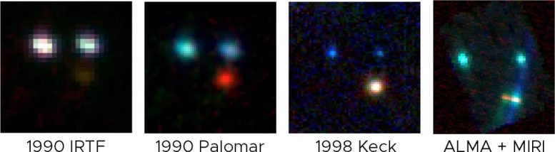 WL 20 Yıldız Sistemi IRTF Palomar Keck ALMA MIRI