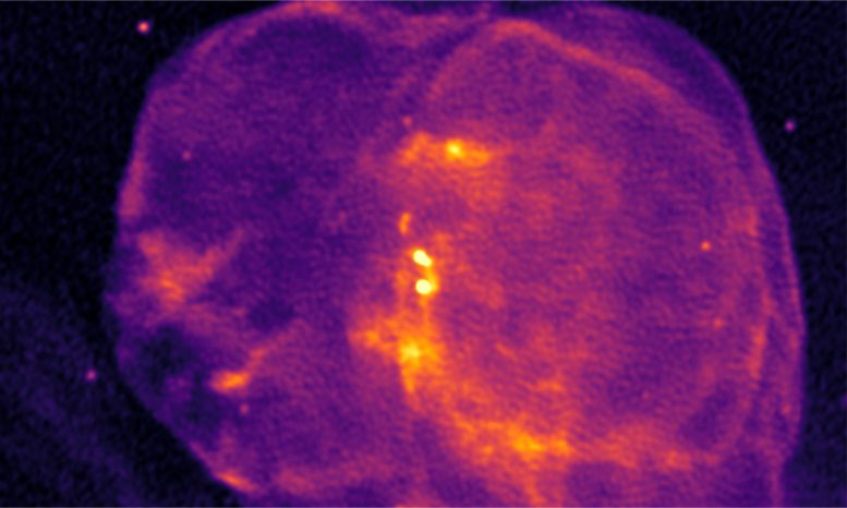 Circinus X-1 MeerKAT Radyo Görüntüsü