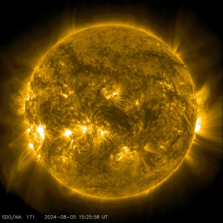 X1.1 Güneş Parlaması Ağustos 2024