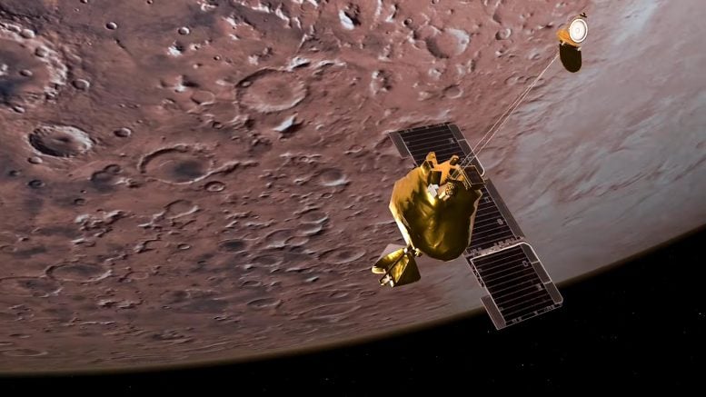 NASA'nın Odyssey Yörünge Aracı Mars Üzerinde