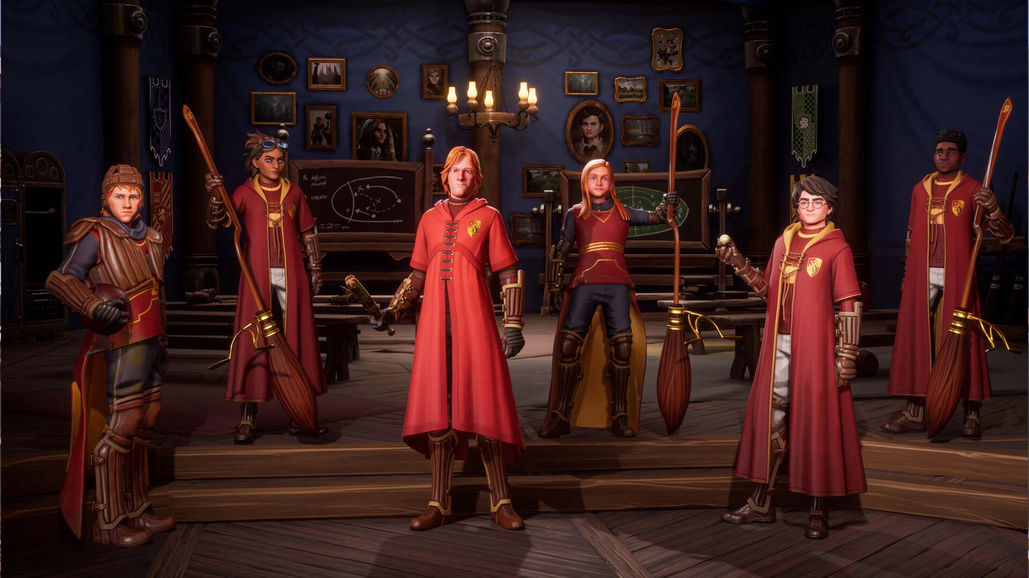 Harry Potter: Quidditch Şampiyonları Gryffindor Takımı.