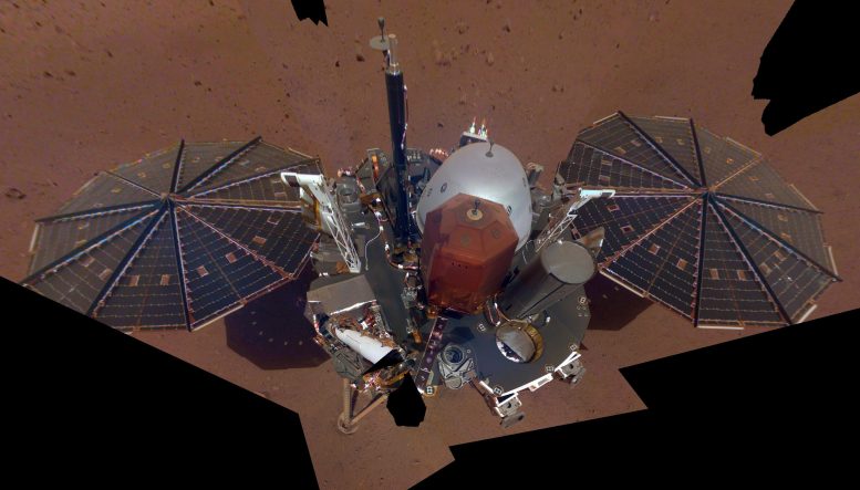 InSight İlk Selfie Mars