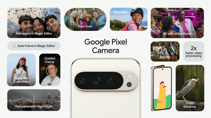 Google Pixel Kamera Güncellemeleri ve Made by Google 2024 Özellikleri