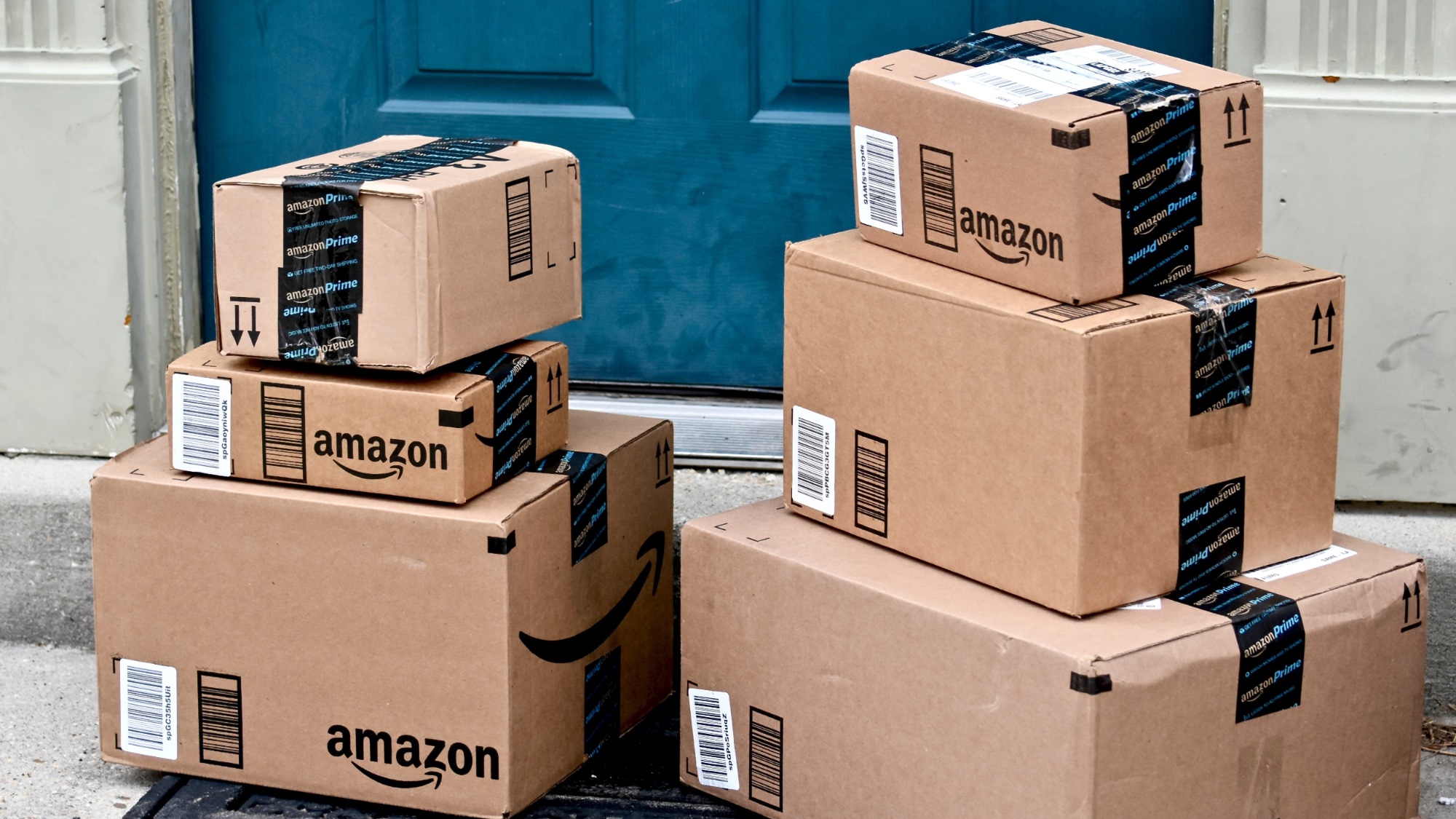 Amazon paketleri kapınıza kadar geliyor