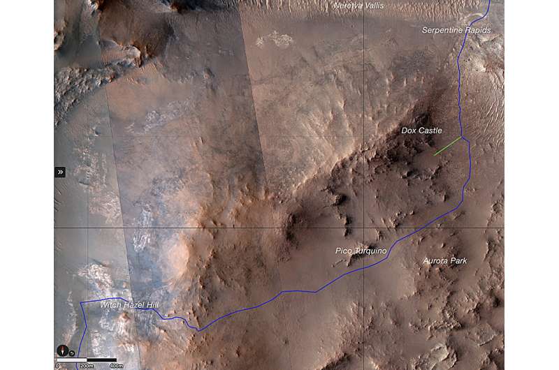 NASA'nın Perseverance Rover'ı Mars Krateri Kenarına Uzun Tırmanış Başlatacak - NASA