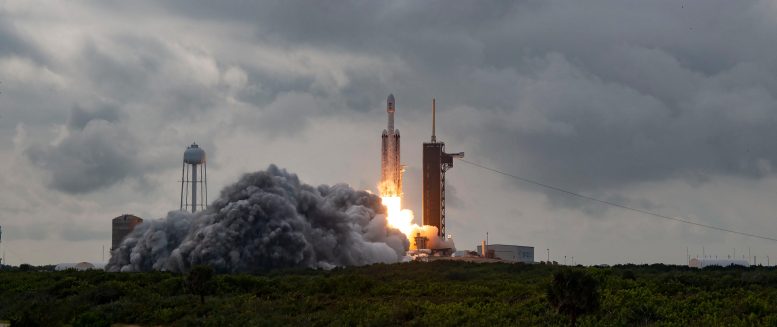 SpaceX Falcon Heavy Roketi, Psyche Uzay Aracıyla Fırlatıldı