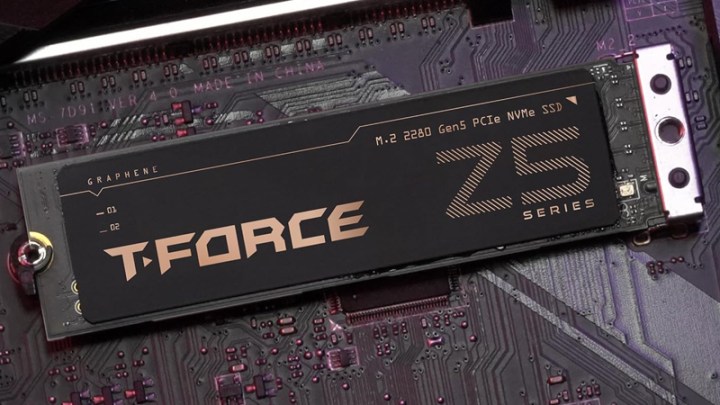 Teamgroup TForce PCIE5 SSD.