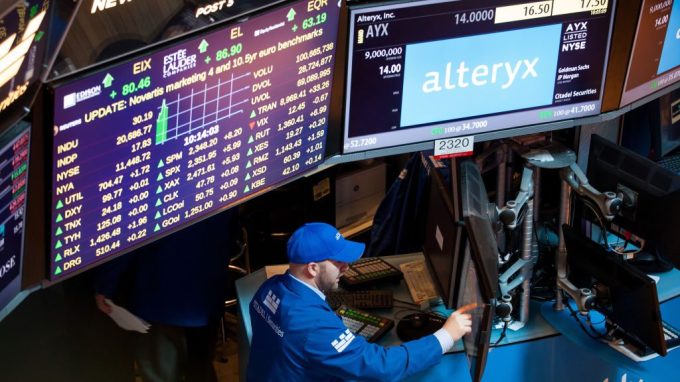 Alteryx NYSE halka arzı 24 Mart 2017'de gerçekleşti.