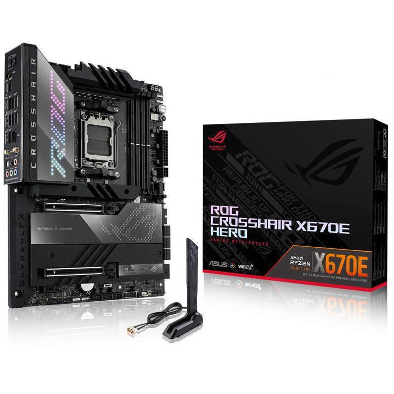 ASUS ROG Crosshair X670E Kahraman