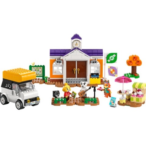 Animal Crossing Lego Dizisi Efsanevi Müzisyen KK Slider ile Genişliyor