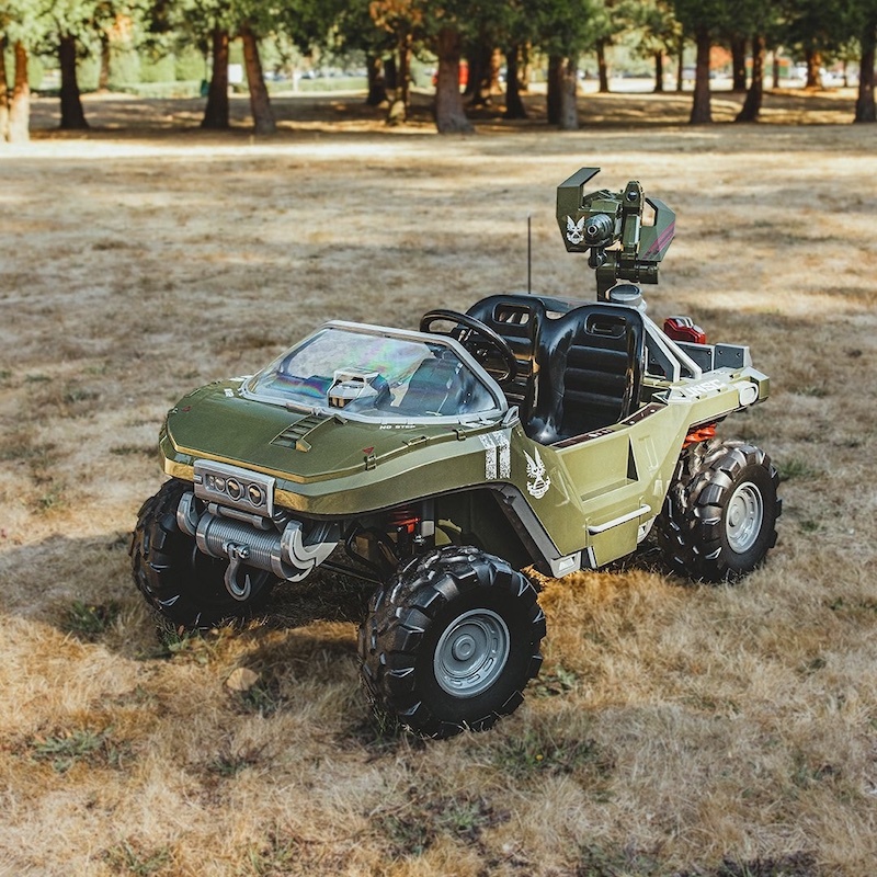 Çok Havalı Halo Warthog Ride-On Walmart’ta 100 Dolar İndirimde (Ne Yazık Ki Çocuklar İçin)