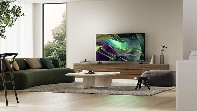 Oturma odasında Sony Bravia KD-X85L