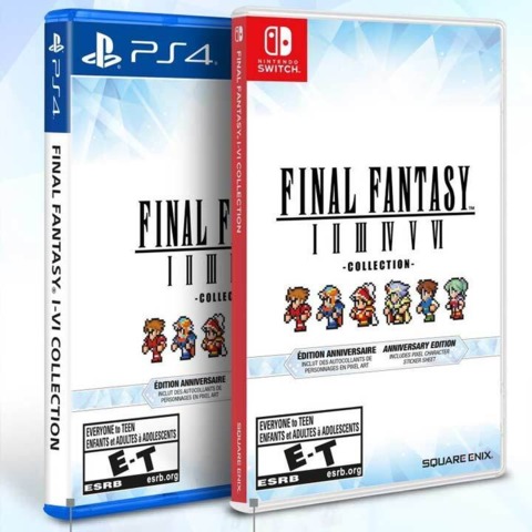 Final Fantasy Pixel Remaster Yıldönümü Koleksiyonu Artık Switch ve PlayStation’da Mevcut