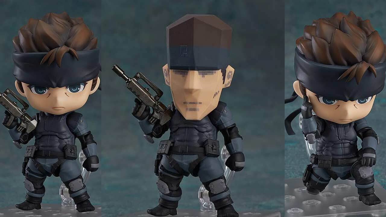 Metal Gear Solid Nendoroid Ön Siparişleri Amazon’da Yeniden Stokta – Düşük Poligonlu Yılan ve Çıplak Raiden