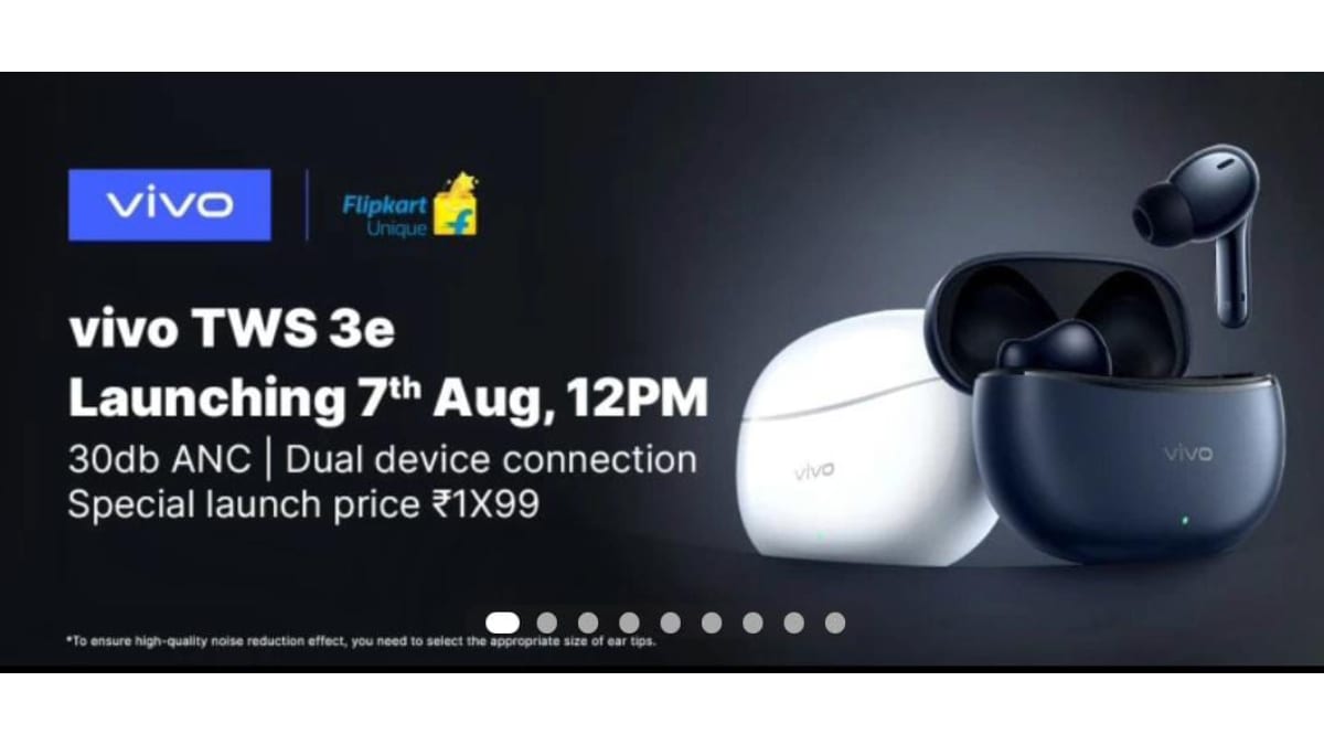 vivo tws 3e flipkart banner satır içi Vivo TWS 3e