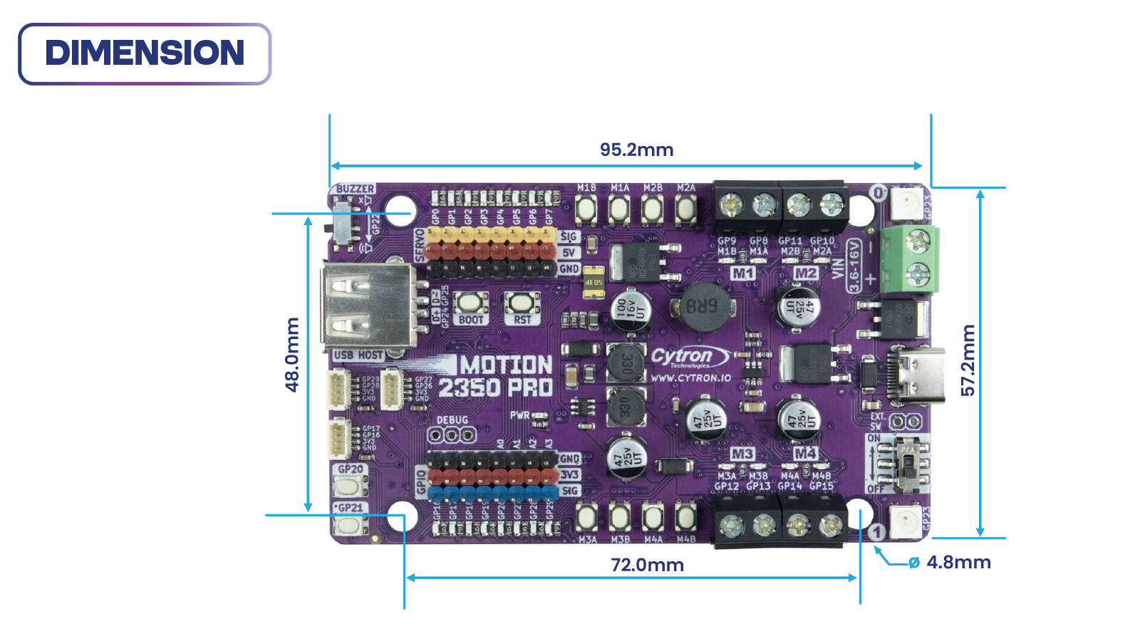 Cytron Motion 2350 Pro