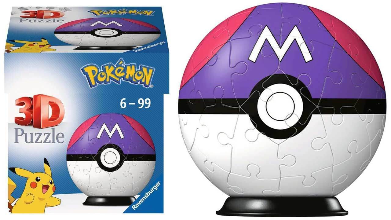 Pokemon Master Ball 3D bulmaca