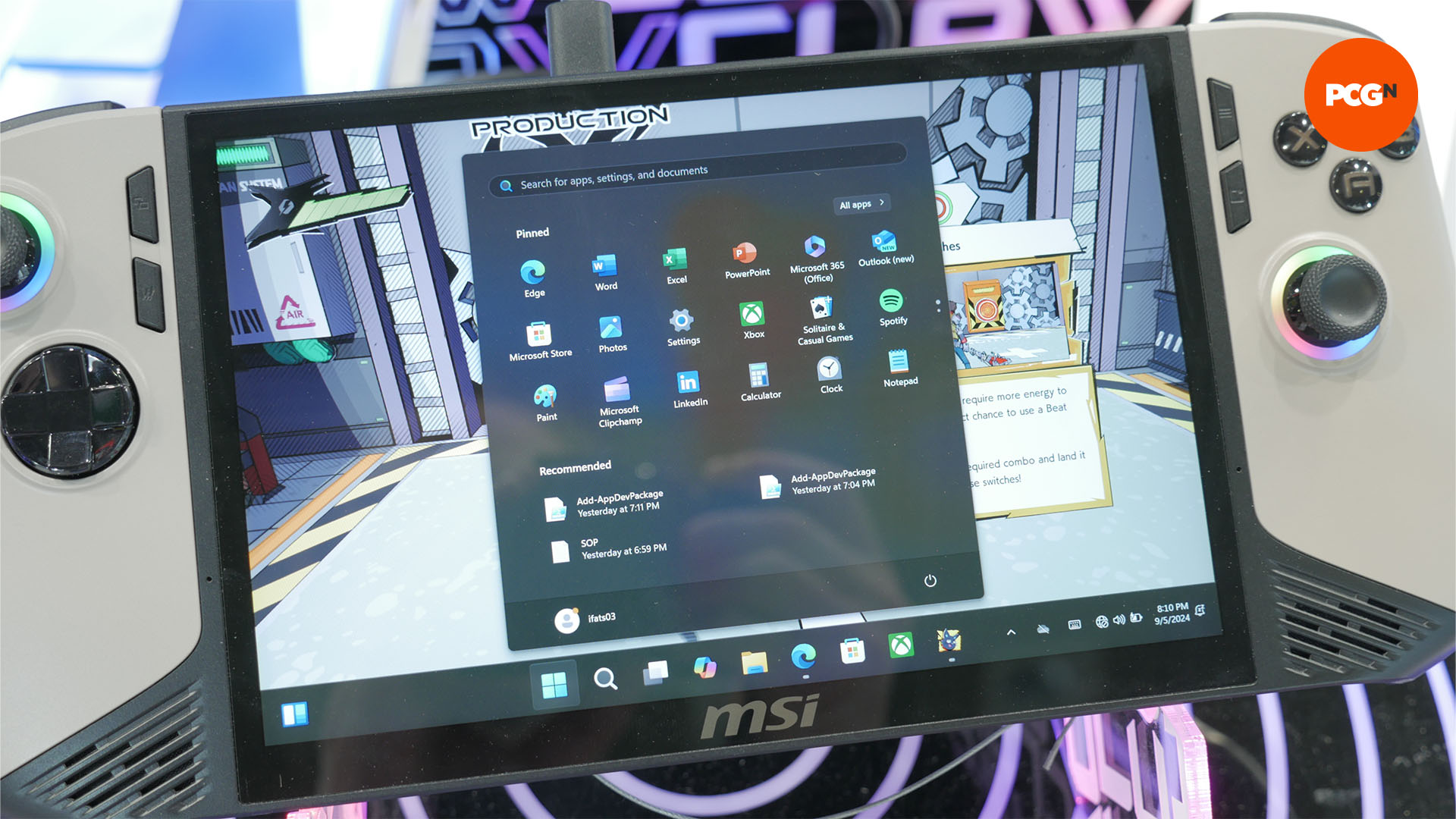 msi claw 8 ai+ uygulamalı önizleme 08 windows