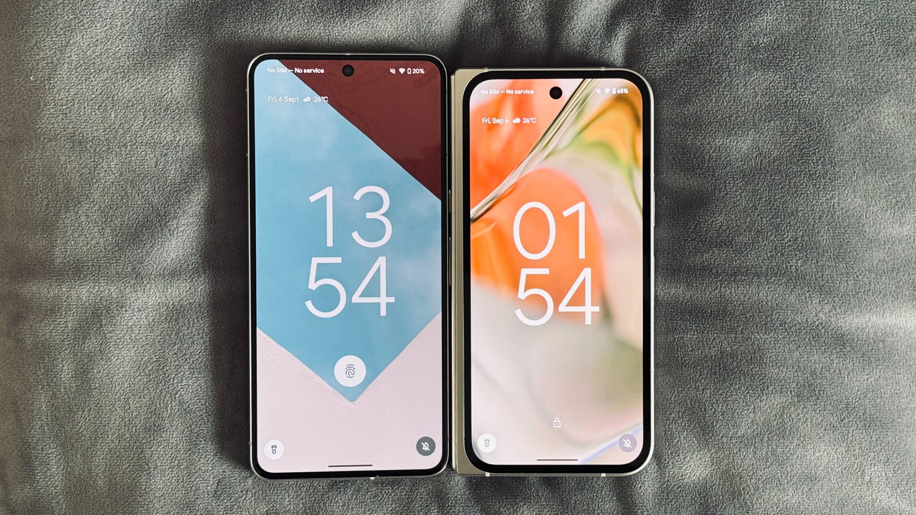 Pixel 8 Pro ve Pixel 9 Pro Fold birlikte görüntülendi.