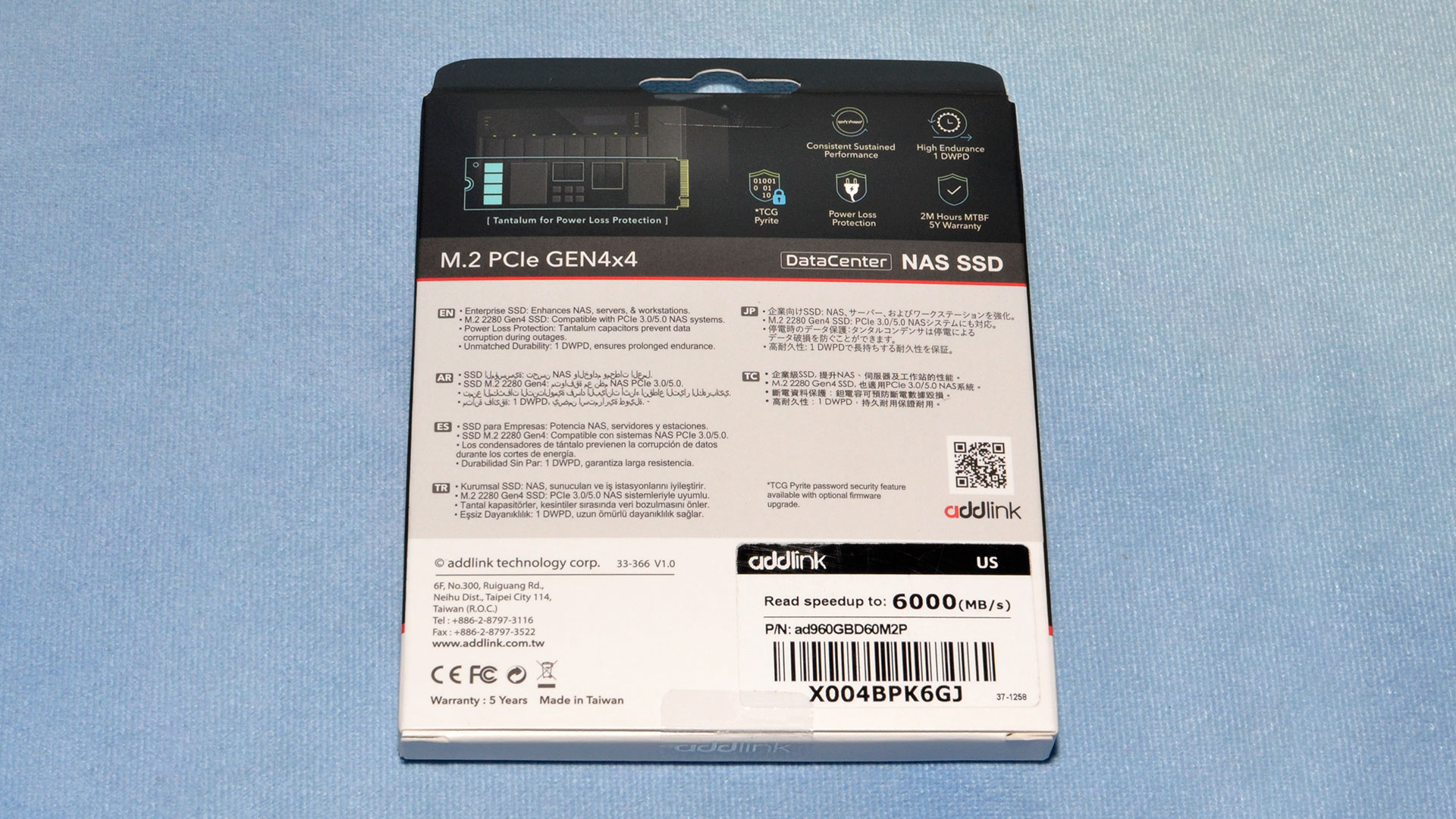 Addlink NAS D60 SSD