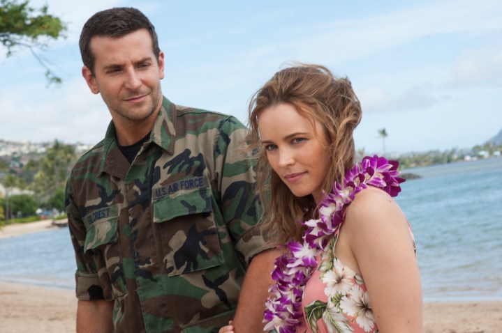 Aloha'da Rachel McAdams ve Bradley Cooper.