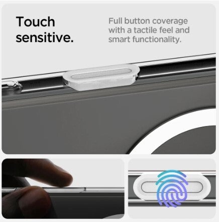Üçüncü taraf iPhone 16 kılıfları da Kamera Kontrol düğmesini kapsıyor. | Görsel kredisi – Spigen - Yeni resmi iPhone 16 kılıfları: Kamera Kontrolü içeride, FineWoven dışarıda