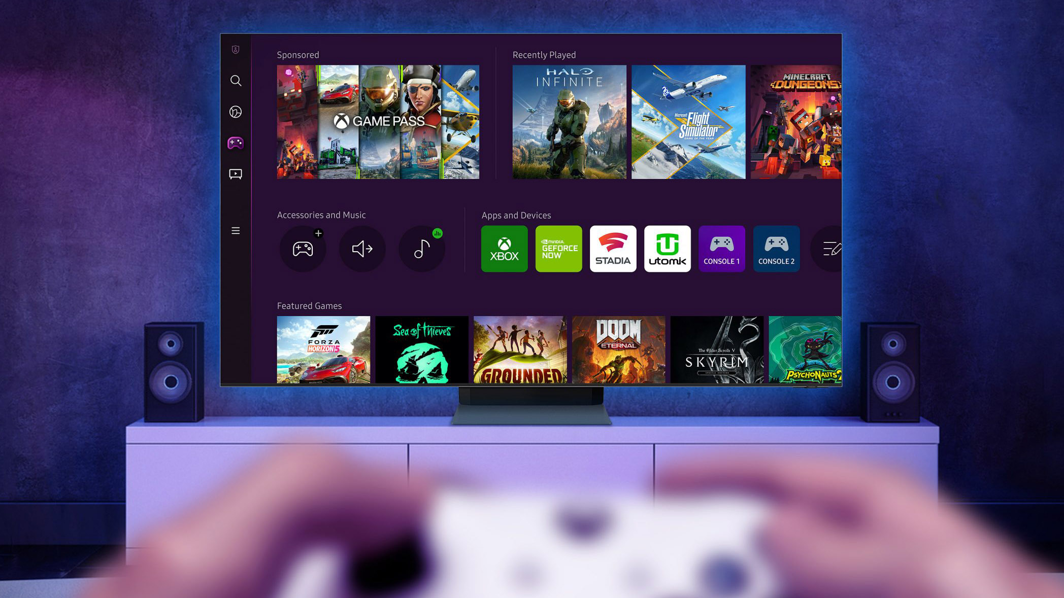 Samsung Xbox Cloud Gaming TV uygulaması