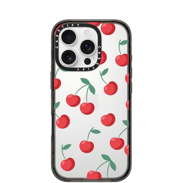 iPhone 16 Pro için Casetify Impact beyaz arka planda