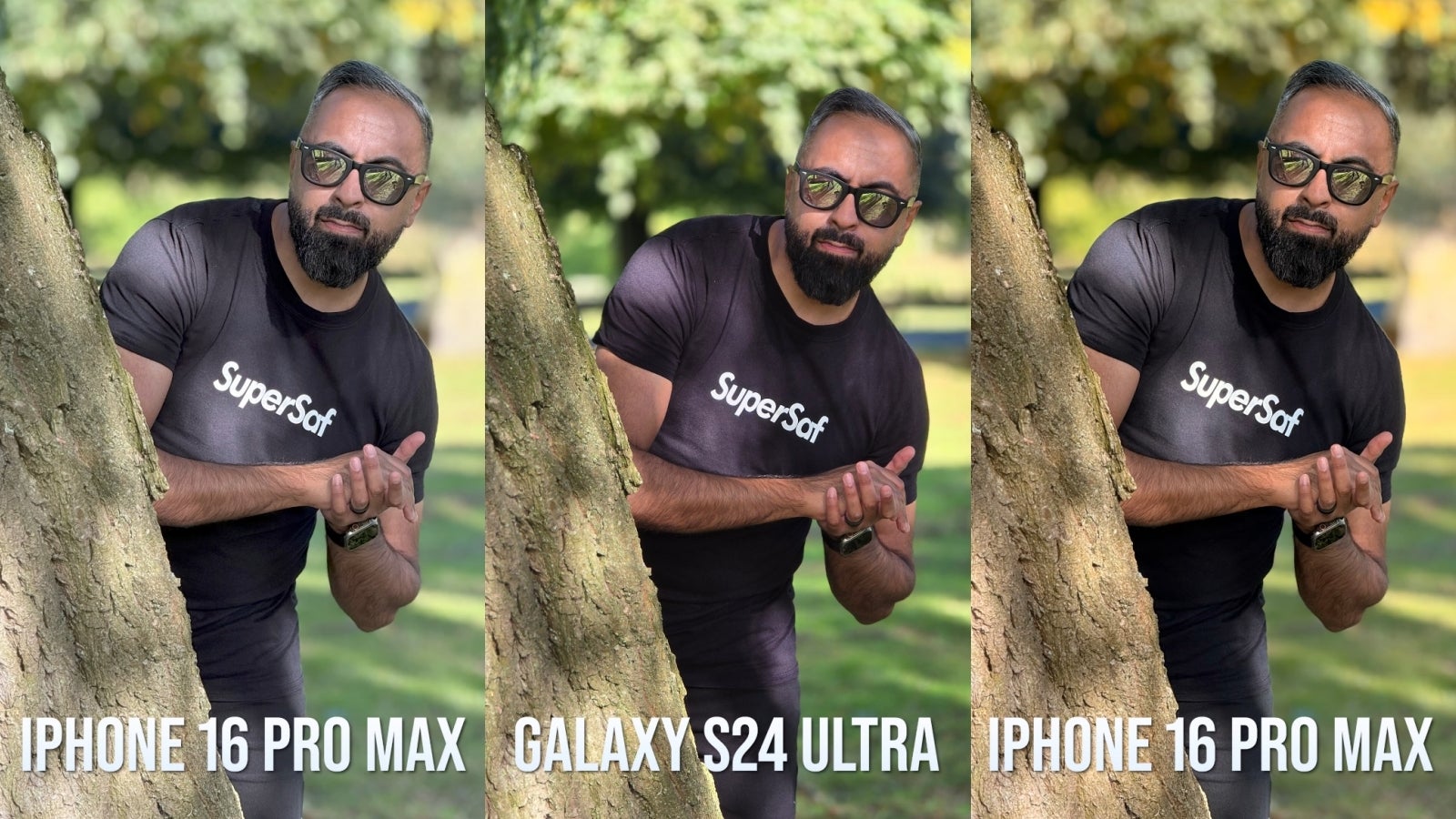 iPhone varsayılan fotoğraf modu (sol), Galaxy varsayılan fotoğraf modu (orta), Amber Fotoğraf Stili'ne sahip iPhone sağ). SuperSaf tarafından çekildi. - Dahiyane mi yoksa hile mi: Chameleon Phone 16 kamerası Samsung, Pixel ve Xiaomi gibi çekim yapabilir