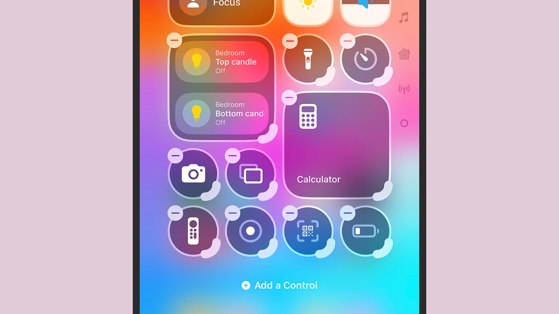 iOS 18 Kontrol Merkezi