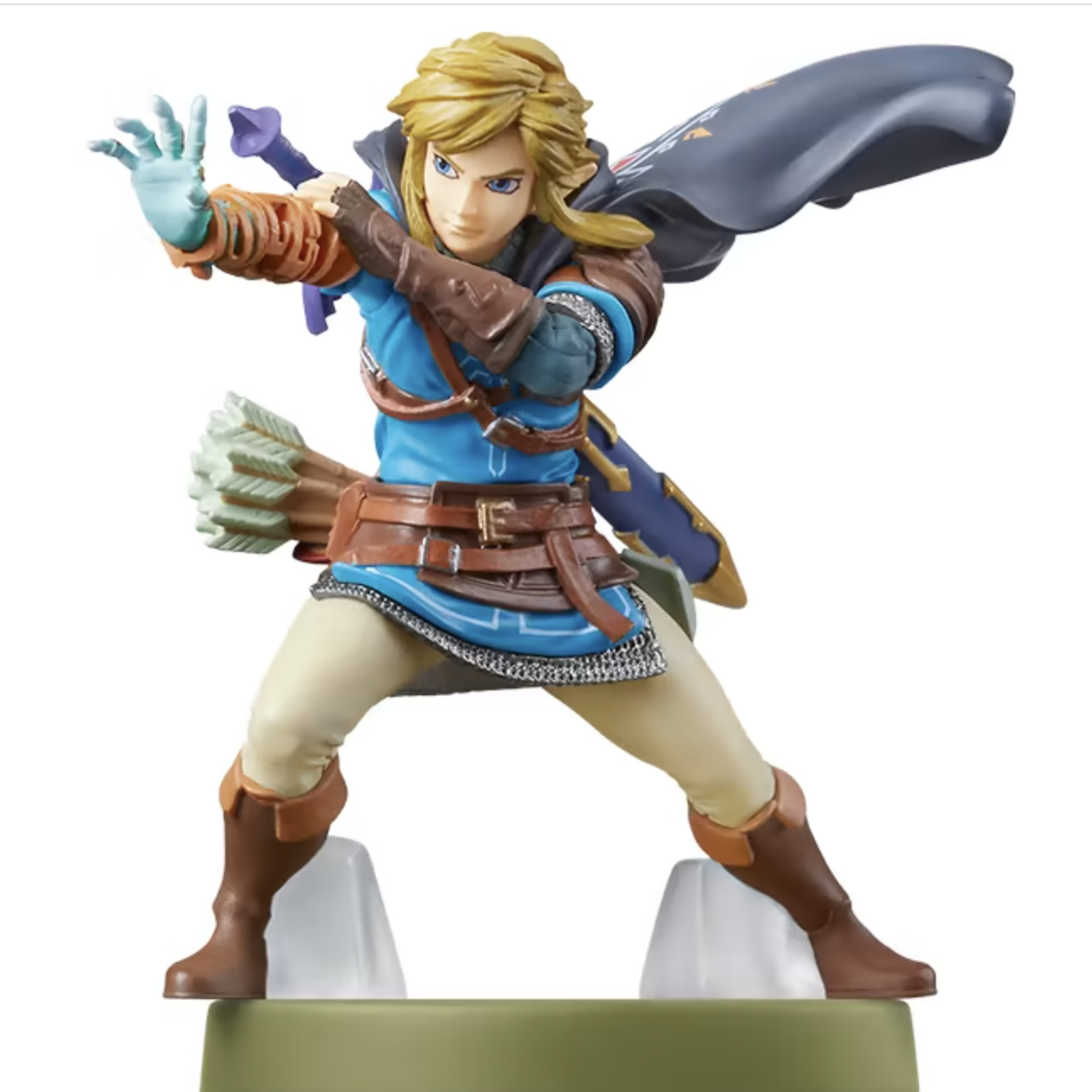 The Legend of Zelda'dan Link'in kolunu uzatmış amiibo'su.