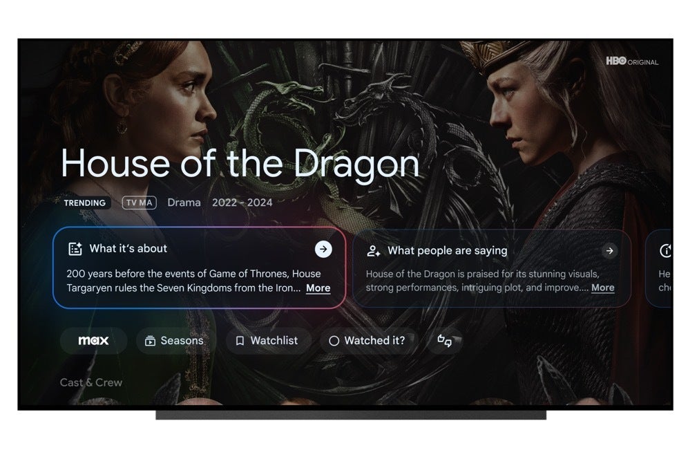 Gemini tarafından oluşturulan genel bakışlara sahip izleyici rehberi. | Resim kredisi — Google - Google TV büyük bir yükseltme alıyor: akıllı ev kontrolleri, yapay zeka sanatı, spor merkezi ve daha fazlası