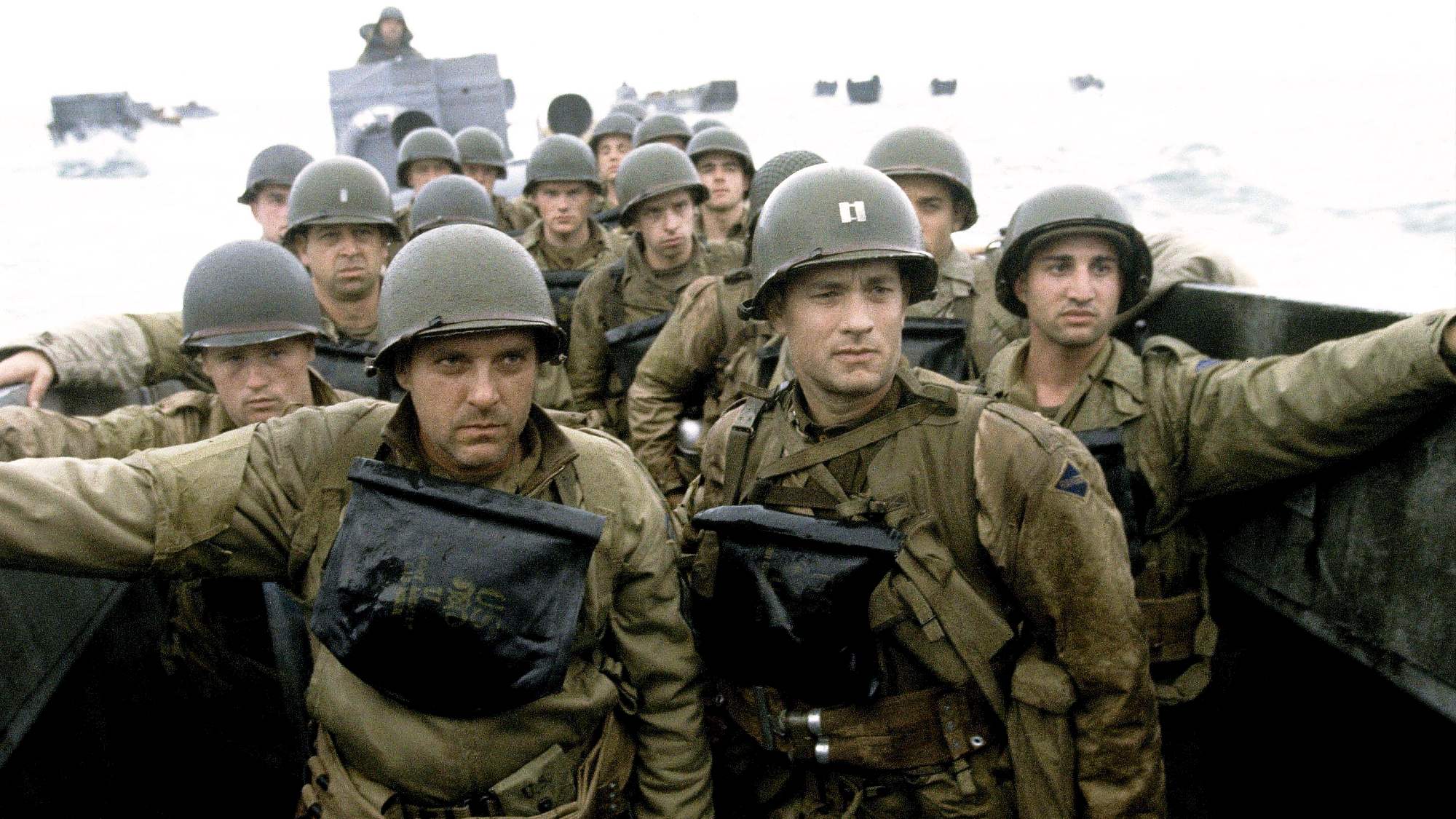 Tom Hanks ve Saving Private Ryan'ın oyuncu kadrosu