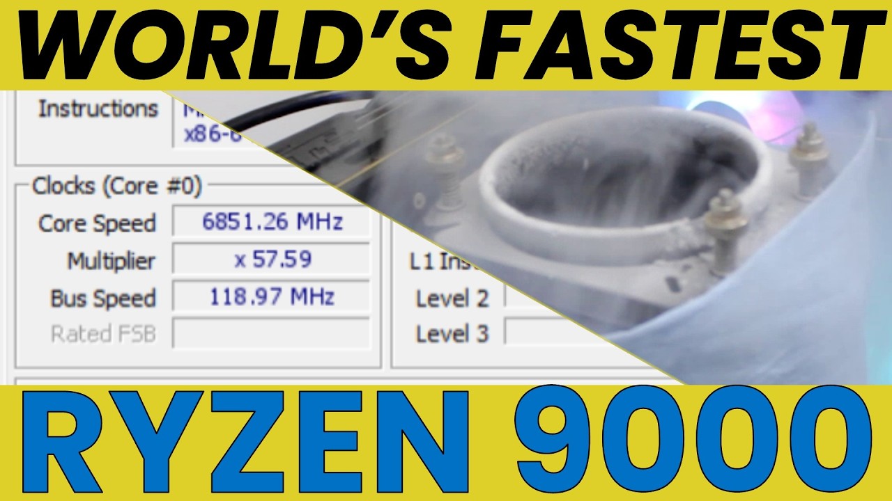 9700X, 14900K'yi yendi | Dünyanın En Hızlı Ryzen 9000'i - YouTube