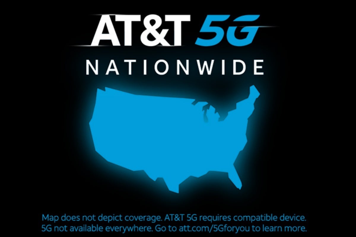 Promosyon AT&T 5G ülke çapında haritası