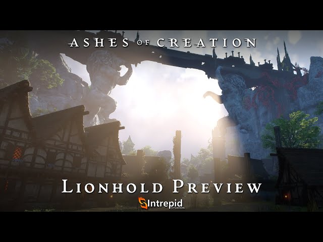 Ashes of Creation Lionhold önizlemesi MMORPG’nin açılış alanını gösteriyor