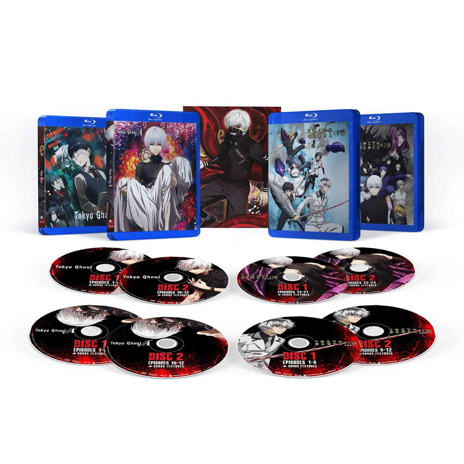 Crunchyroll, Tokyo Ghoul’un 10. Yıl Dönümü Blu-ray’ini ve Daha Fazlasını Bu Aralık Ayında Yayınlayacak