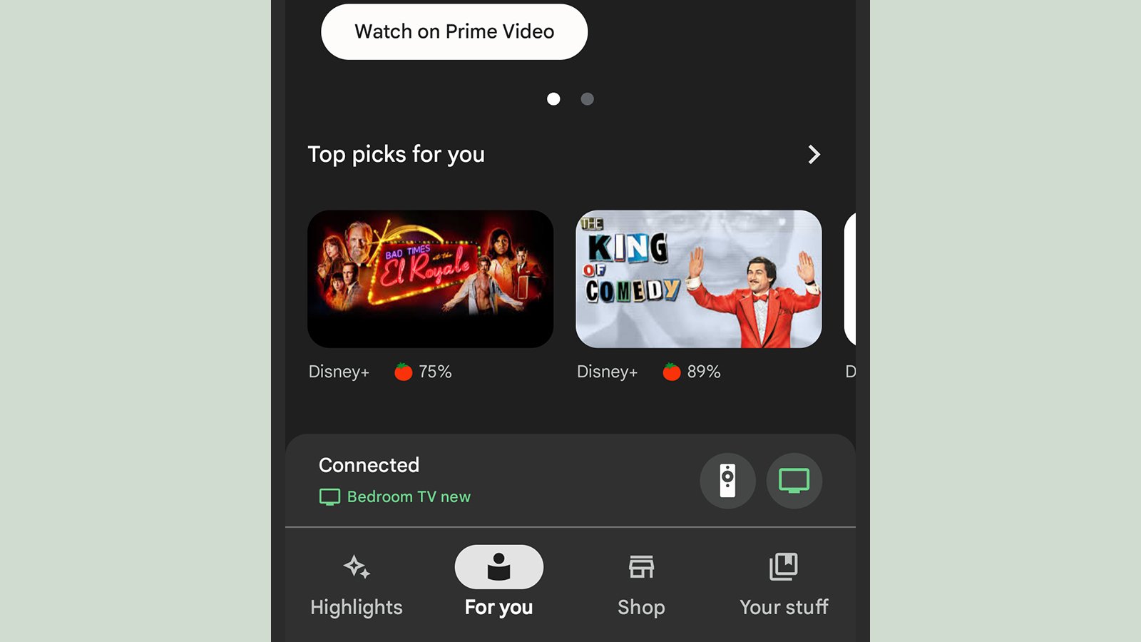 Google TV uygulaması