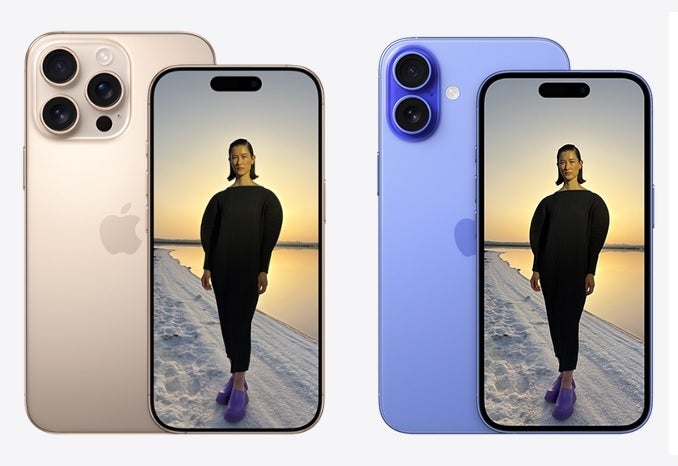 Solda Apple iPhone 16 Pro, sağda iPhone 16. | Görsel kredisi-Apple - Güvenlik araştırma firması, iPhone 16 modeli satın almayı düşünenlere ciddi bir uyarıda bulundu