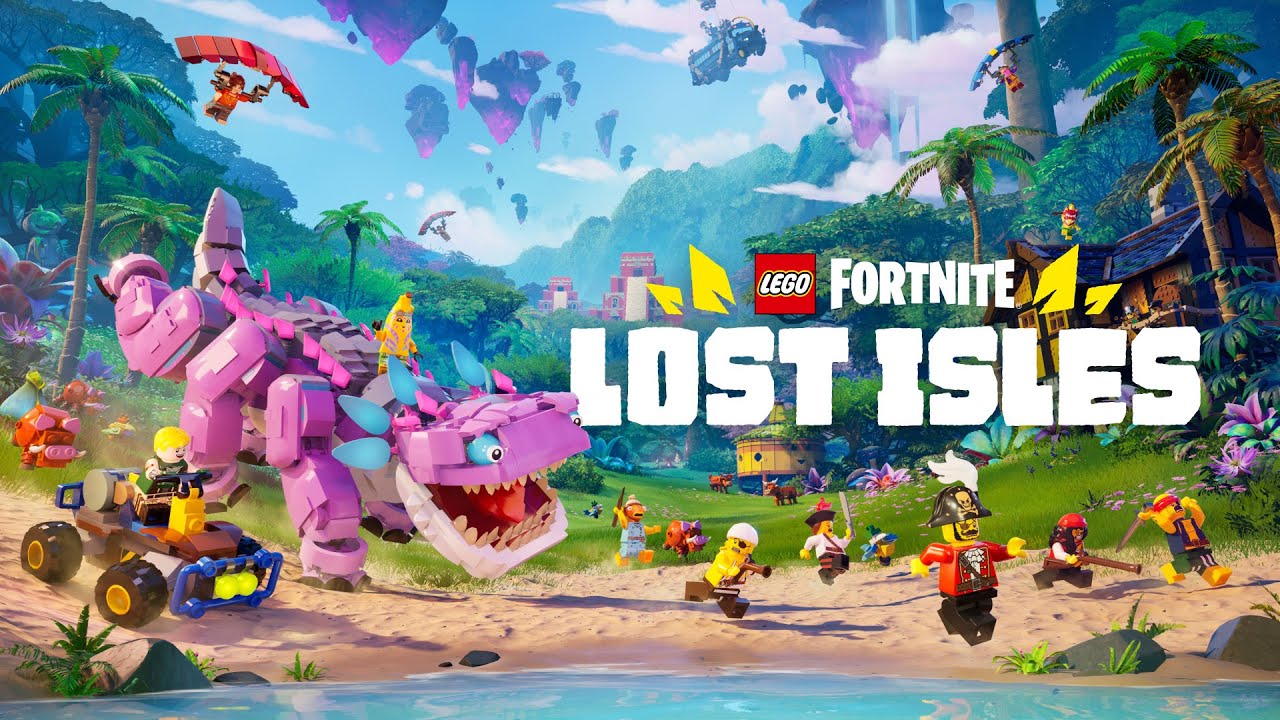 LEGO Fortnite'ta Kayıp Adaları Keşfedin! - YouTube