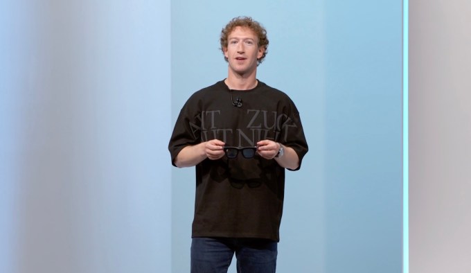 Mark Zuckerberg, Meta Connect 2024'te görüldü