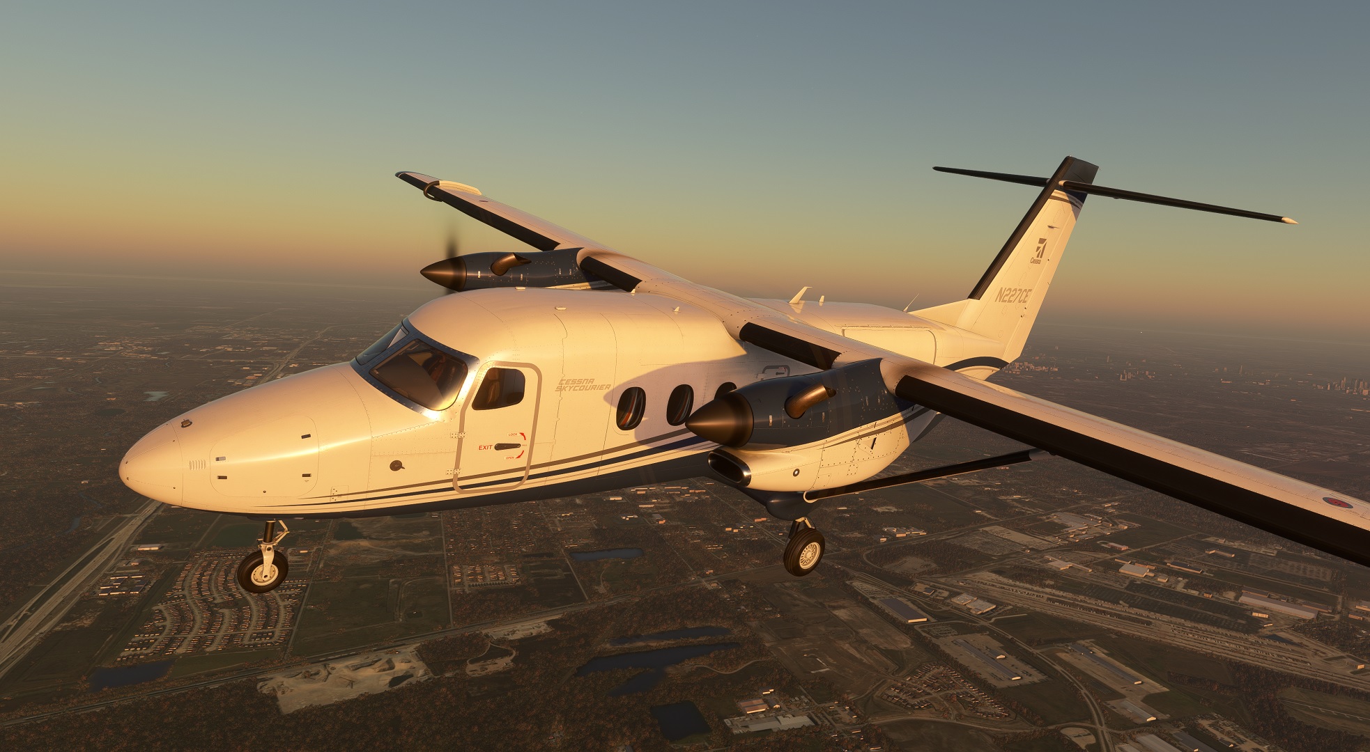 Microsoft Uçuş Simülatörü 2024 cessna 408 skycourier