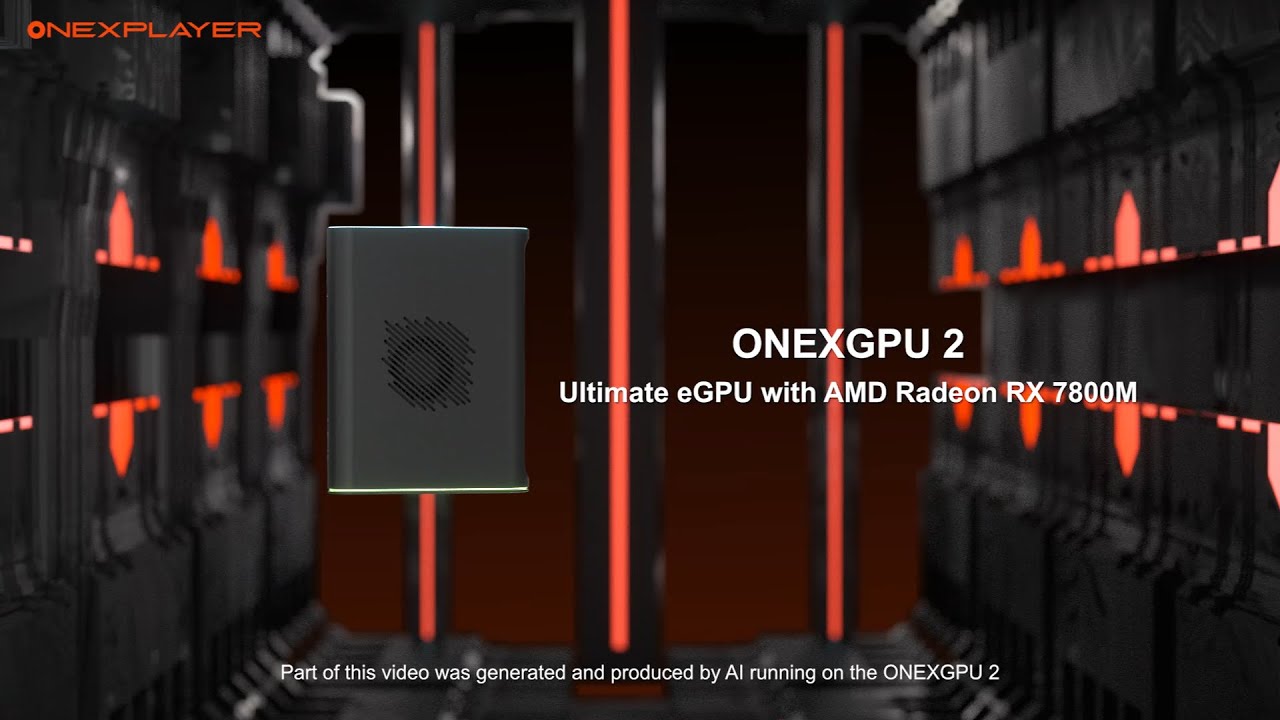 OneXPlayer OneXGPU 2 ile Tanışın - AMD Radeon RX 7800M'li İlk eGPU! - YouTube