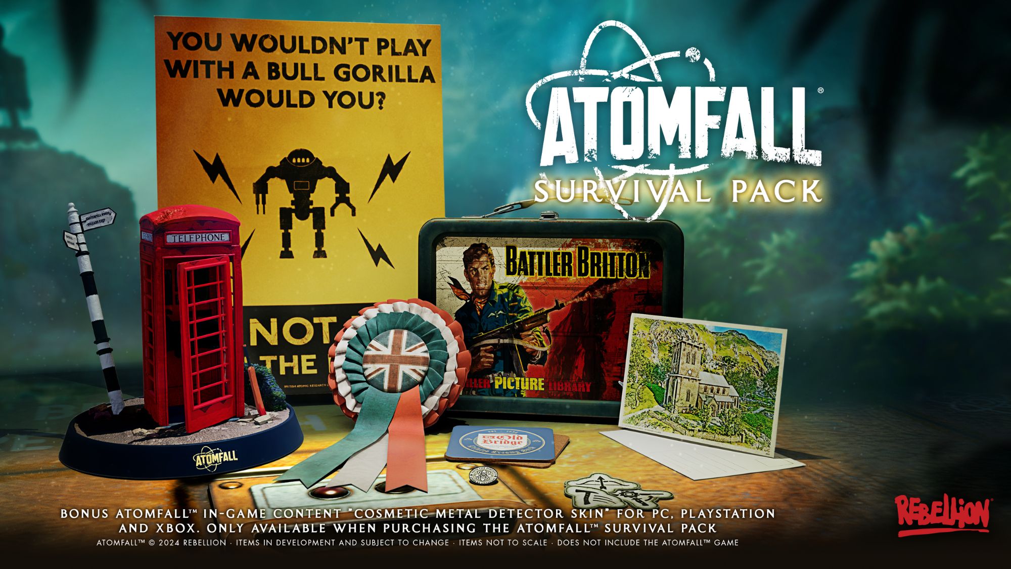 Atomfall Survival Pack ürünleri